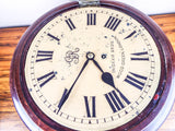 Antique English c 1910 George V Government Wall Clock Ingram Bros Wood Green London