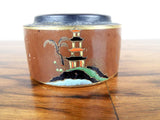 Rare English G B & Sons Ltd Enamel Match Holder