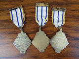 Vintage Sterling Silver Temperance Order of Rechabites IOR Medal Display