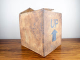 Vintage UP Abstract Art Ceramic Box Sculpture