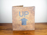 Vintage UP Abstract Art Ceramic Box Sculpture