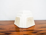 Vintage 1930's Ceramic White Art Deco Match Holder