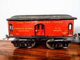 Vintage 1920s American Toy Train Ives Railway Lines