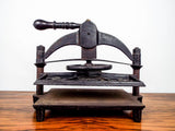 Antique Cast Iron Book Copying Press by Patrick Ritchie