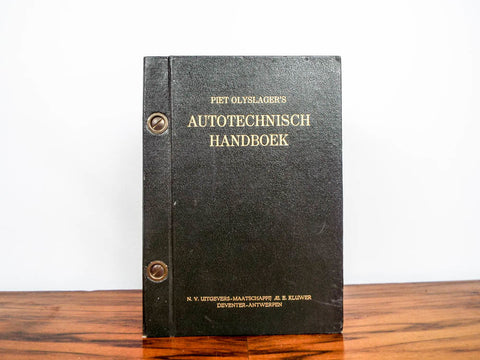 Vintage Racing 1970 Piet Olyslagers Autotechnisch Handboek