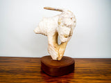 1989 Kathy Whitman Elk Woman Alabaster Sculpture (b. 1952 AZ)