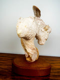 1989 Kathy Whitman Elk Woman Alabaster Sculpture (b. 1952 AZ)