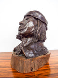 Bronze Indian Chief Sculpture ~  Hank Richter (1928- )