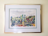 Louis Neillot Signed Print ~ "Paysage D'Allier"