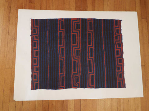 Art Navajo Blanket Jack Silverman Signed Serigraph