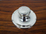 Antique British Sterling Silver Inkwell Sporting Trophy Golf Prize 1916 WW1 Era