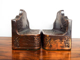 Arts and Crafts Copper Clad Bookends ~  Kronheim Oldenbusch