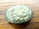 Vintage Cold Cast Bronze Medallion by Giovanni Schoeman