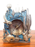 Vintage Western Kit Carson Art Mantel Clock