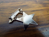 Antique 1925 WCTU 10k Gold Star Medal