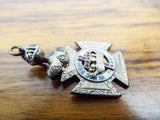 Antique In Hoc Signo Vinces Knights Templar Pendant