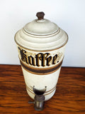 Antique German 19th C Coffee Bean Dispenser