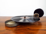 Antique Vadasz Bro Mikiphone Pocket Phonograph