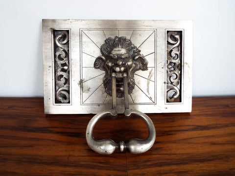 Art Deco North Wind Head Italian Door Knocker