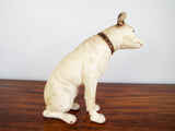 Nipper Dog Chalkware Sculpture Advertising  Statue