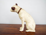 Nipper Dog Chalkware Sculpture Advertising  Statue