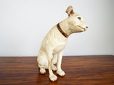 Nipper Dog Chalkware Sculpture Advertising  Statue