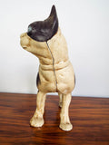 Vintage 1970s Cast Iron Boston Terrier Door Stop