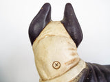 Vintage 1970s Cast Iron Boston Terrier Door Stop