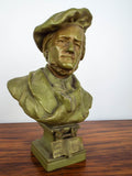 Vintage Metal Richard Wagner Sculpture