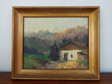 Antique Signed Landscape Painting ~ Andreas Dirks