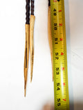 Antique Cassowary Bone Head Hunting Tipped Arrows ~ Papua New Guinea