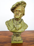 Vintage Metal Richard Wagner Sculpture