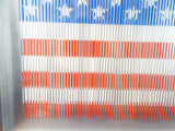 Vintage 1976 Abstract Art American Flag by Gene Gill