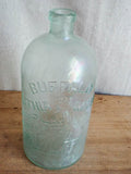 Antique 1800s Buffalo Water Lithia Glass Bottle ~ Edward H Everett