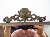 Antique Victorian Tri Fold Vanity Mirror