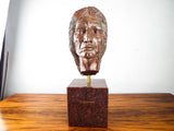 Vintage Signed Native American Sculpture