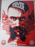 Original Signed Fairey Shepard Gaslamp Killer Poster - Limited Edition