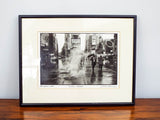 Original Signed Chaim Kanner Photograph ~ "Times Square" NY 1988