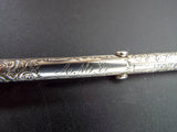 Antique British Sterling Silver Articulated Pen