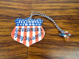 Antique 1896 Political USA Shield Illinois Governor John R Tanner Flying Squad