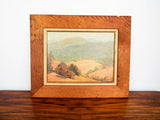 Vintage Signed Landscape Painting by California Artist Emilie Hall