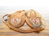 Native American Beaded Leather Moccasins ~ Plains Tribes