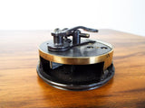 Antique Stanley Brass Pocket Sextant in Case