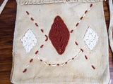 Vintage Western American Plains Indian Beaded Cheyenne Beaver Skin Medicine Bag