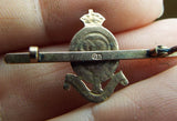 Vintage 9k Gold  George VI Royal Horse Artillery Lapel Pin