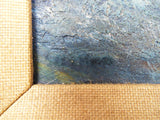 Vinatge Original Seascape Oil on Board Painting