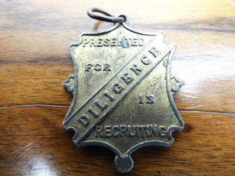 Antique 1910 Religious Band of Hope Union Medal