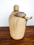 Signed Laguna Native American Pottery Sculpture ~ Lynn Hone