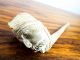 Antique 19th C White Clay Smoking Pipe