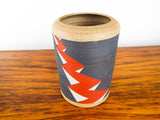 Vintage South Western Zigzag II Ceramic Pottery Terry Rubin N Mexico Postmodern